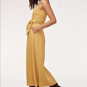 WILFRED | NWOT écoulement dress in cairo gold